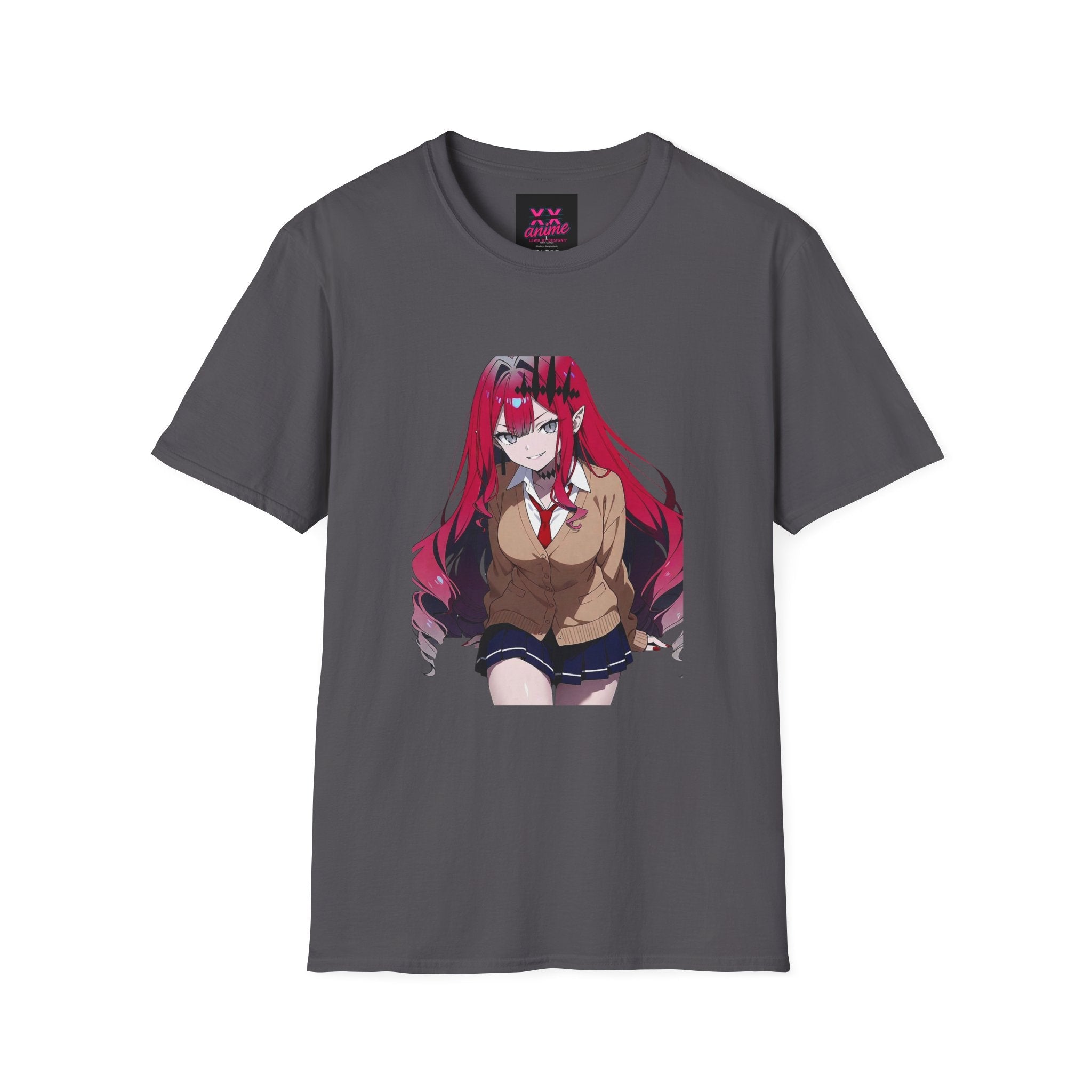 Anime-Inspired lewd 3 Unisex T-Shirt, Cute Graphic Tee, Casual Wear, Street Style, Gift for Anime Lovers
