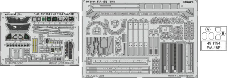 Eduard 491194 1/48 Aircraft- F/A18E for MGK (Painted)