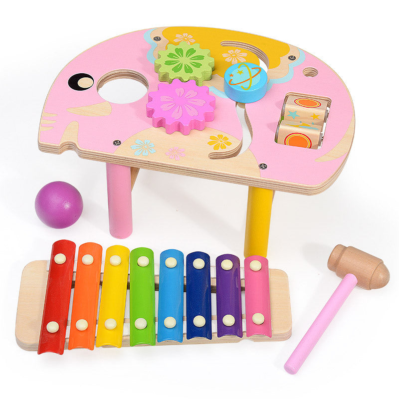 Wooden Musical Piano Toy – Educational Xylophone for Kids