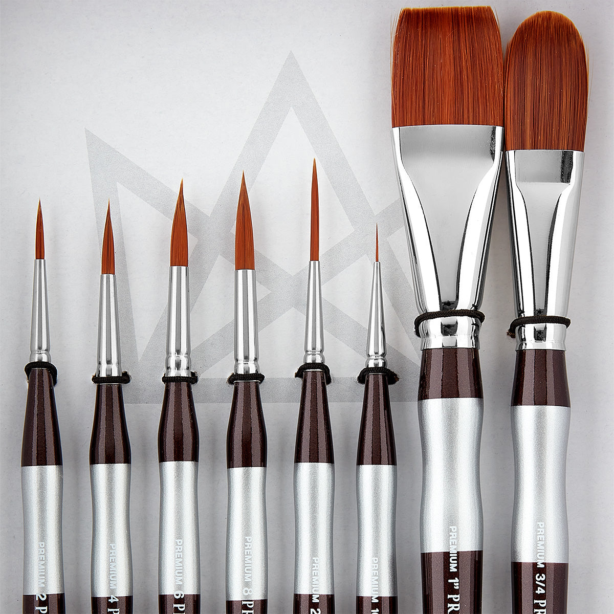 Precision™ Brushes 8 pc