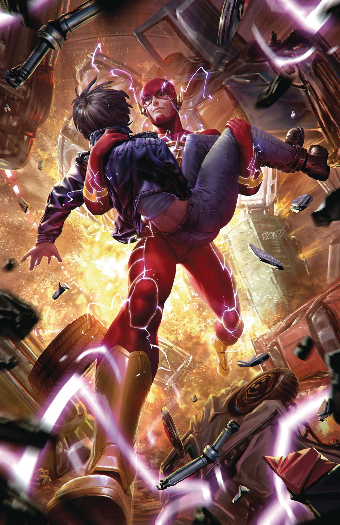 FLASH #71 B Derrick Chew Variant (05/22/2019) DC