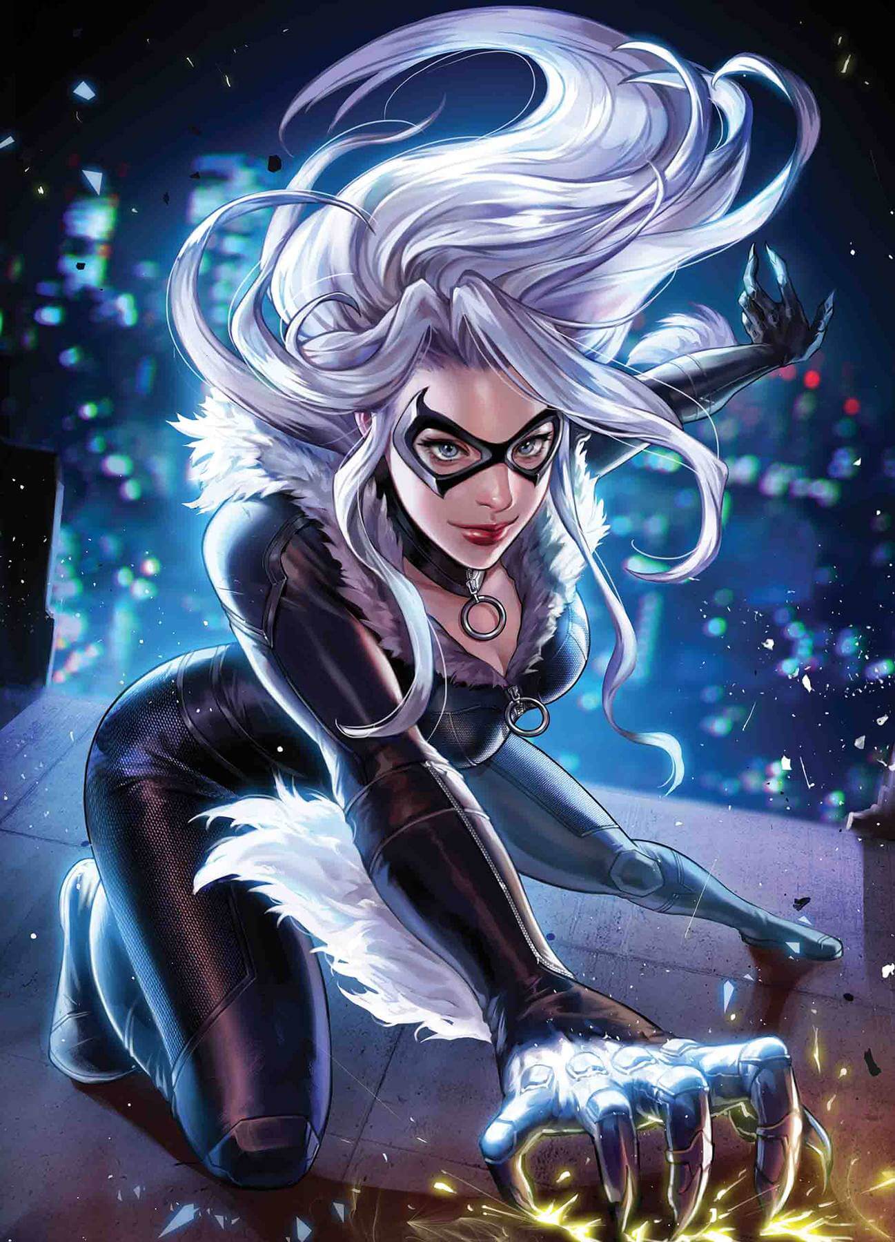 AMAZING SPIDER-MAN #21 C SUJIN JO BATTLE LINES Variant Black Cat GGA (05/15/2019) MARVEL