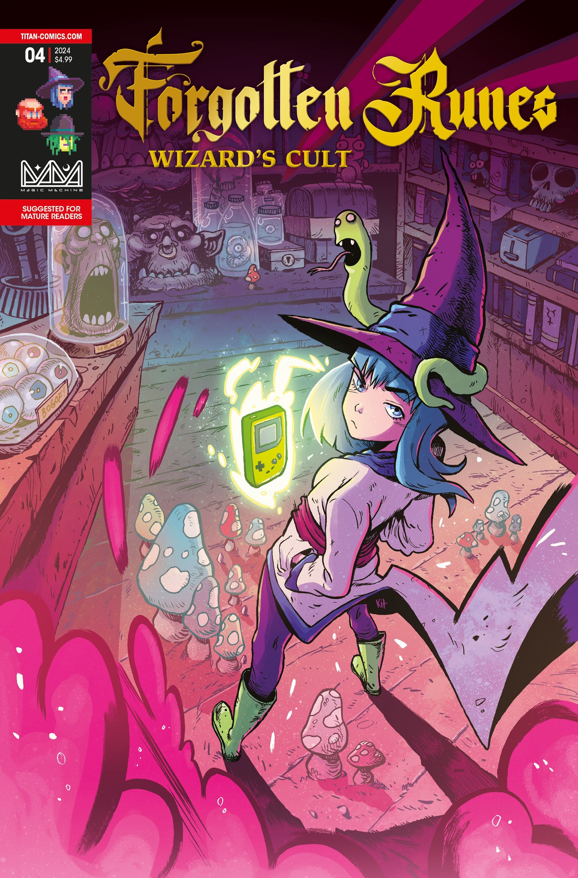 Forgotten Runes Wizards Cult #4 (Of 10) B Wallis Variant (05/08/2024) Titan