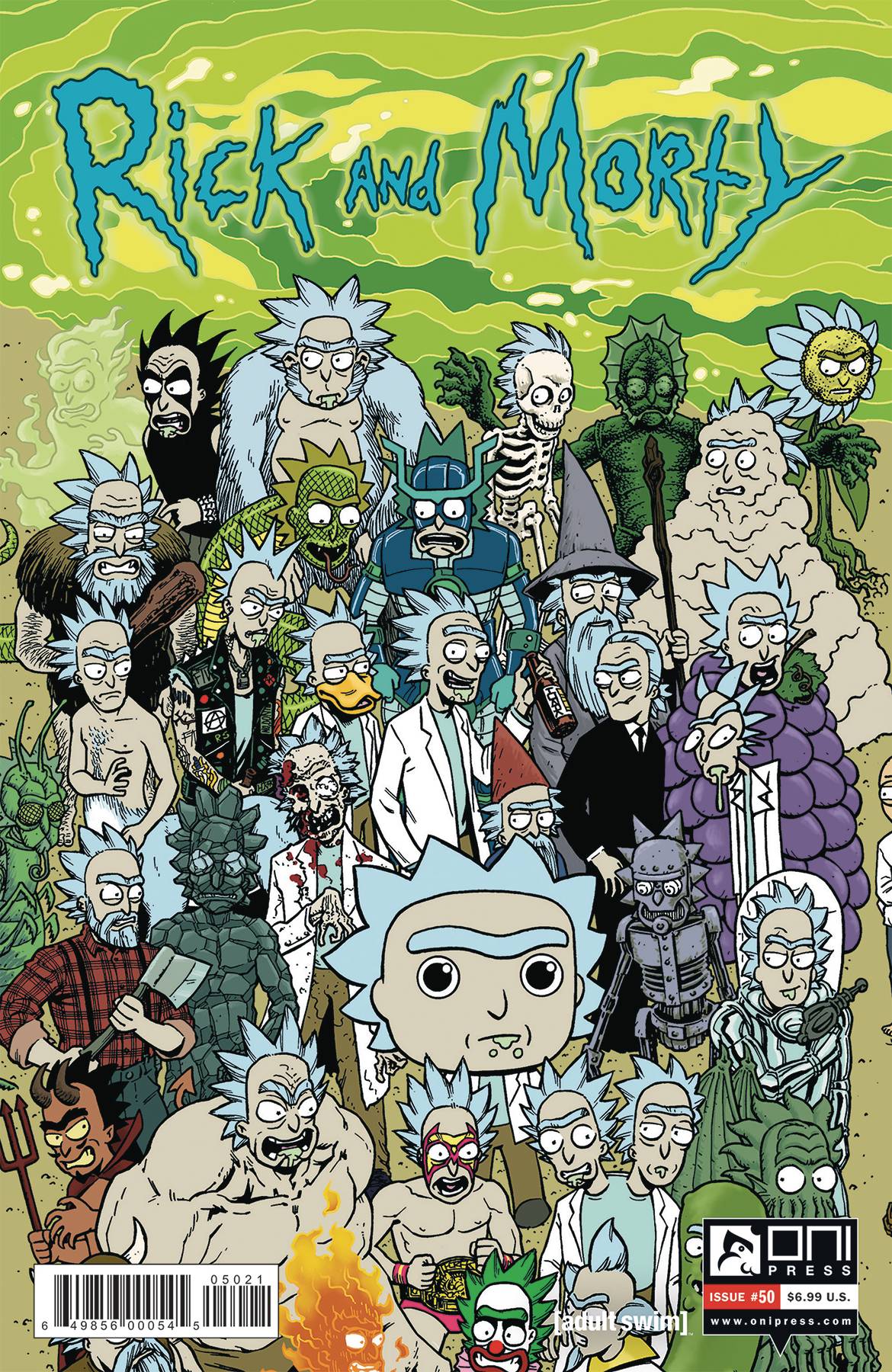 RICK & MORTY #50 B Matt HORAK CONNECTING Variant (C: 1-0-0) (05/29/2019) ONI