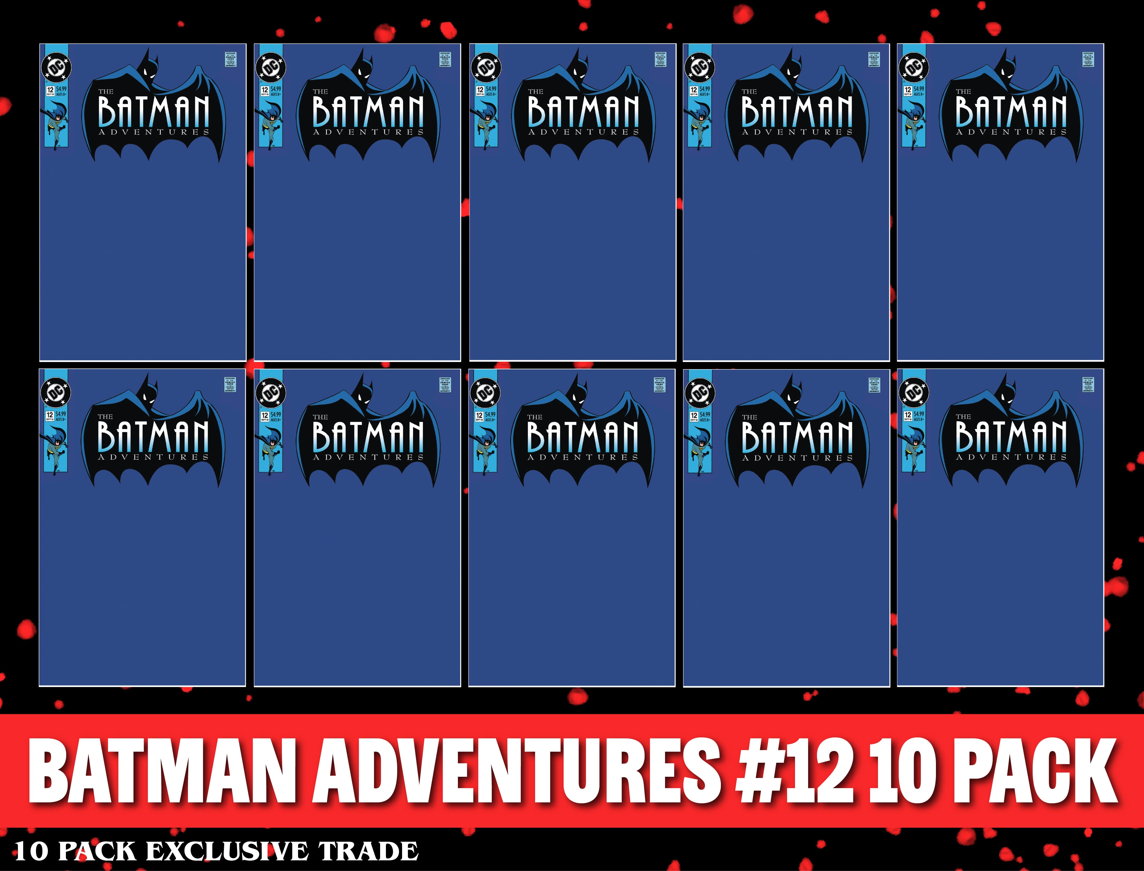 [10 PACK] BATMAN ADVENTURES #12 FACSIMILE EDITION CVR D BLANK VAR 2025
