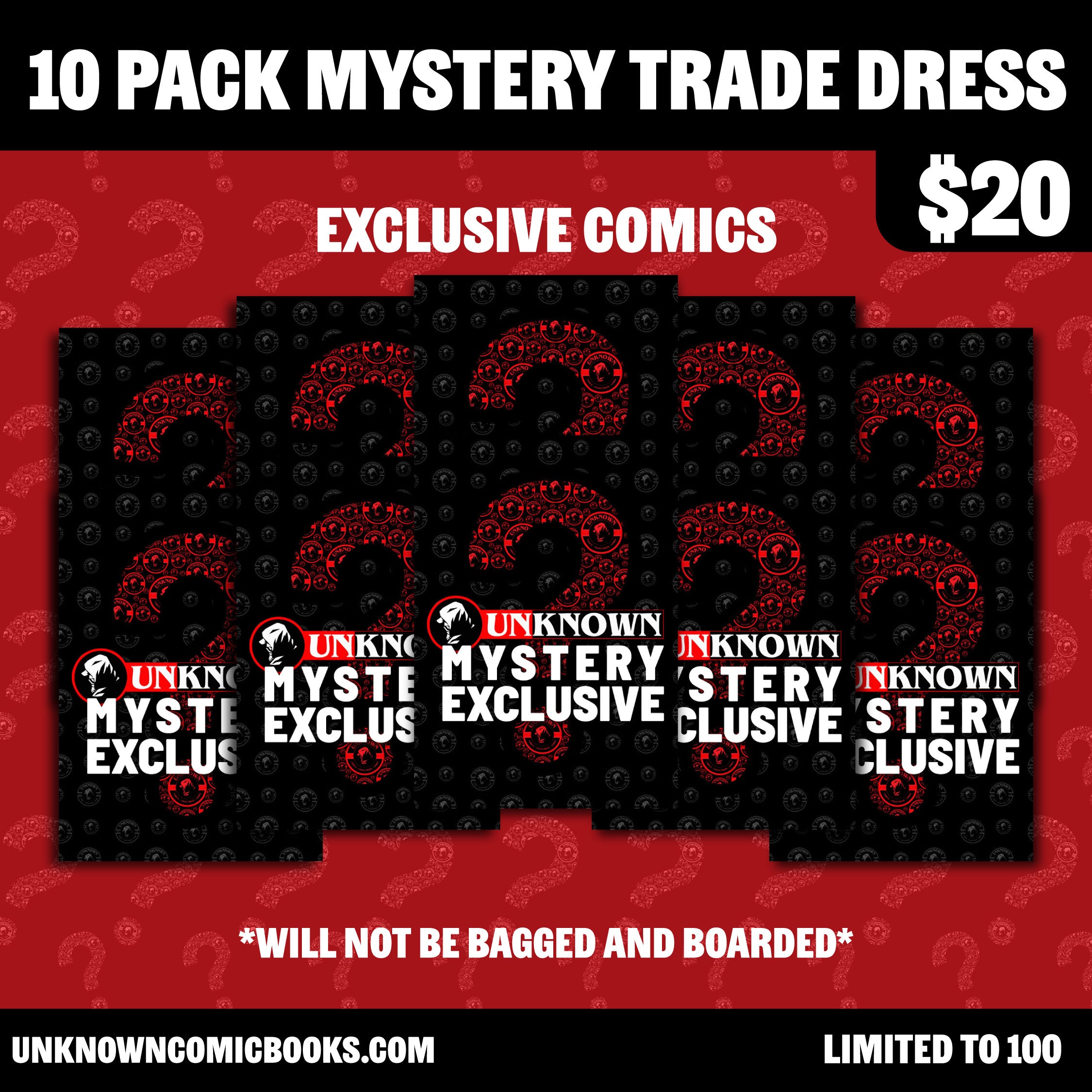 [10 PACK] MYSTERY TRADE DRESS EXCLUSIVE COMICS