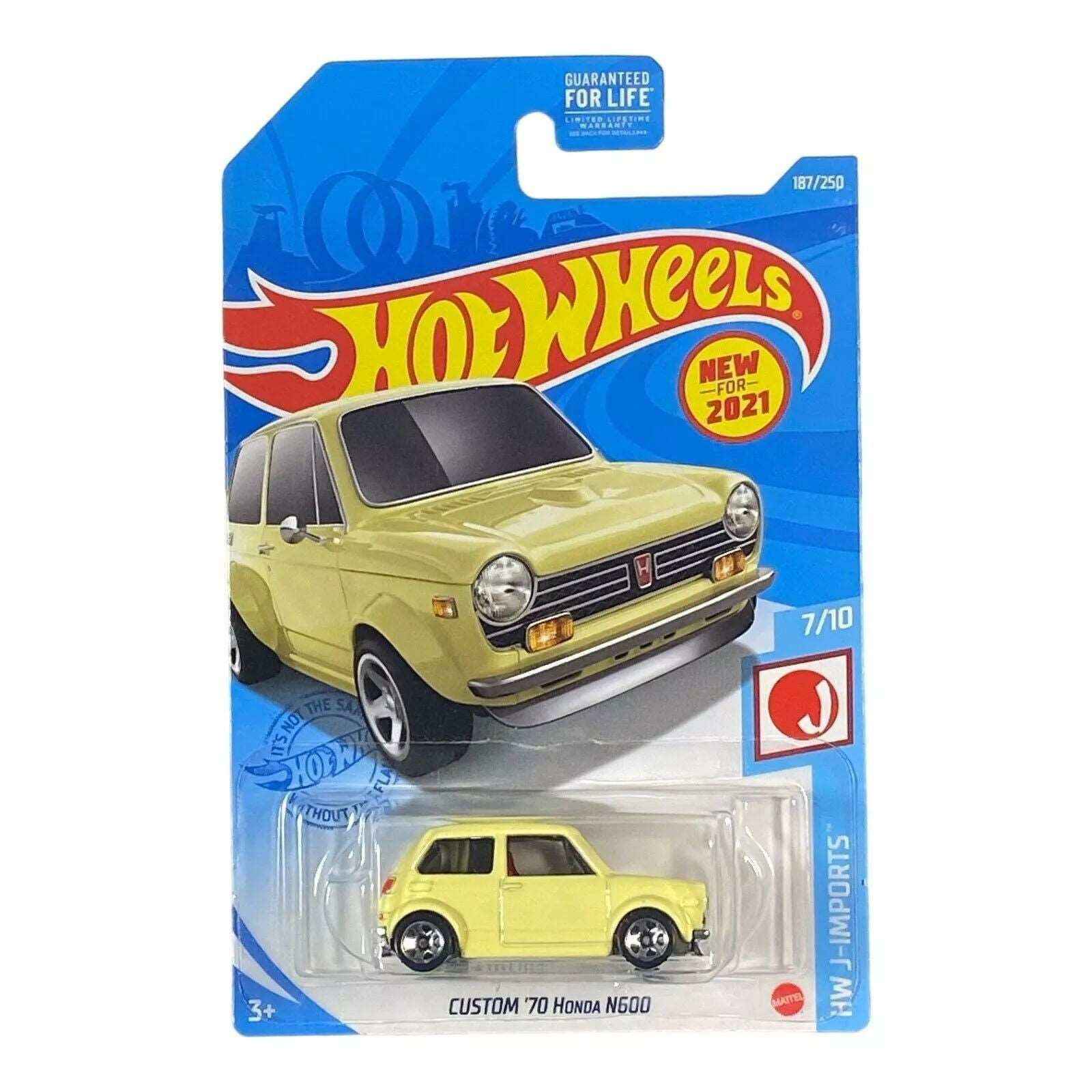 Hot Wheels Custom '70 Honda N600 - J-Imports Series 7/10