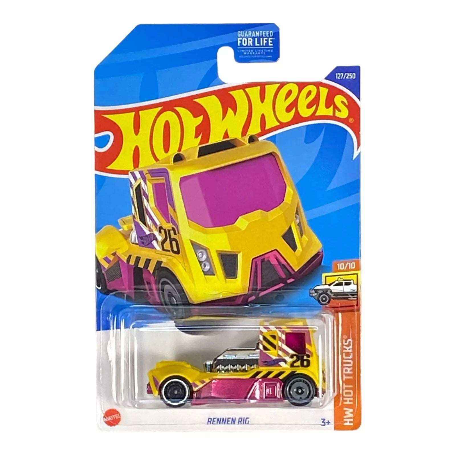 Hot Wheels Rennen Rig - Hot Trucks Series 10/10
