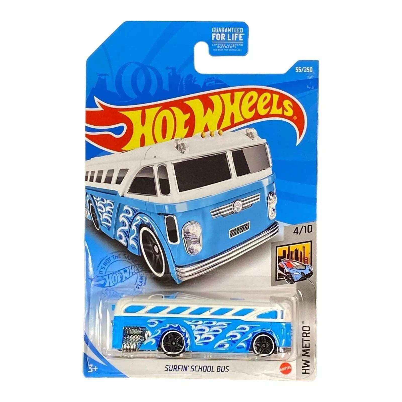 Hot Wheels Surfin' School Bus - Metro Series 4/10
