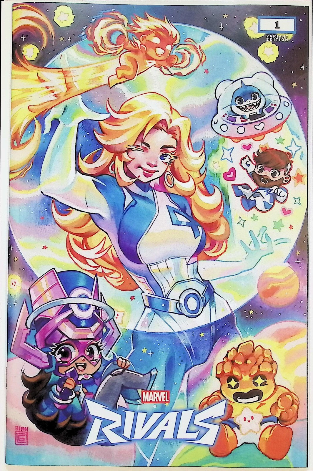 MARVEL RIVALS #1 - RIAN GONZALES TRADE VARIANT C2E2 CHICAGO 2025 EXCLUSIVE NM+