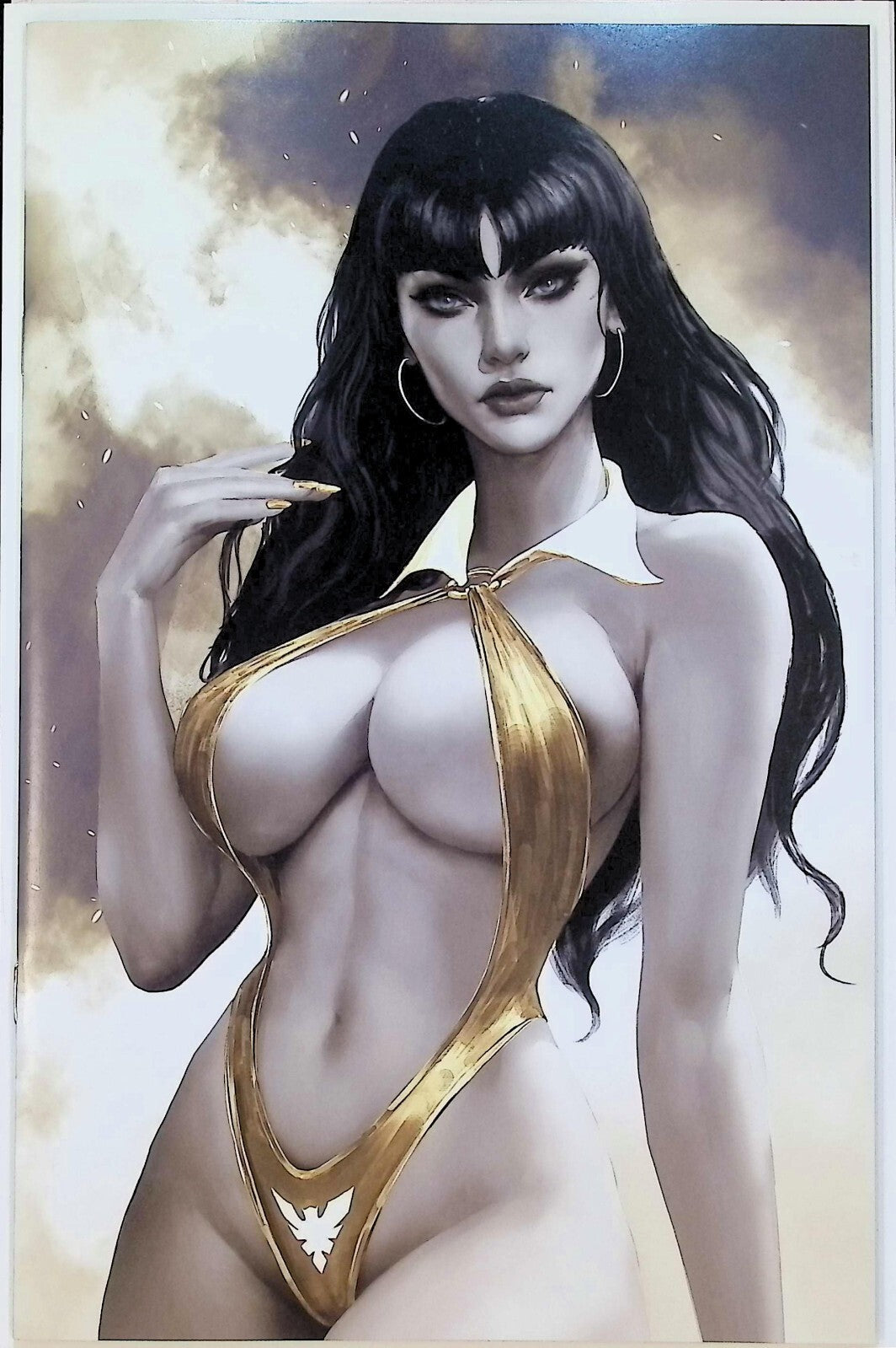 VAMPIRELLA #1 - JUSTINE FLORENTINO VIRGIN VARIANT COVER B KNIGHT OF COMICS C2E2