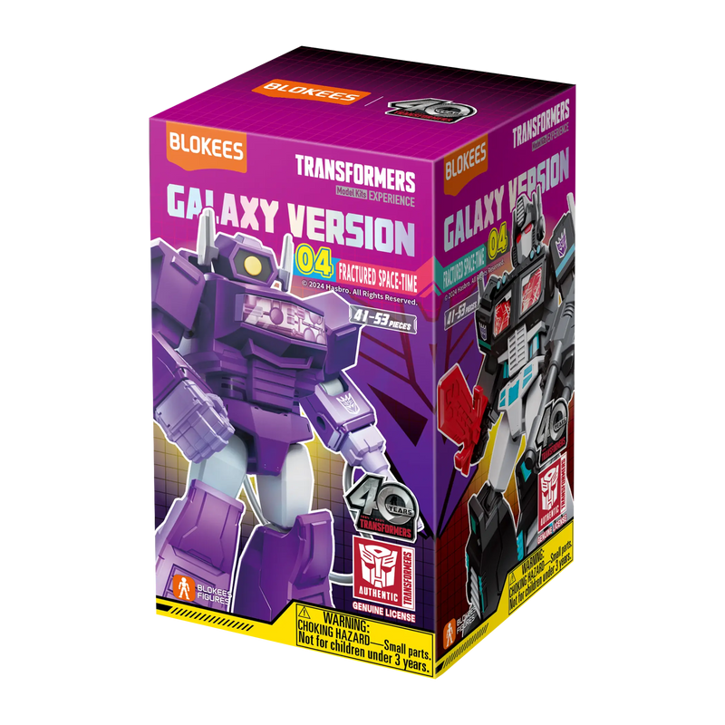 Blokees Transformers Galaxy Version 04 Fractured Space-Time [Single Blind Box]