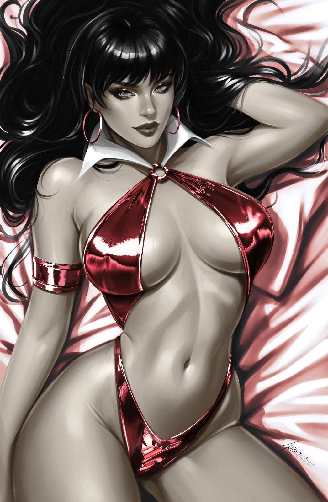 VAMPIRELLA ARMAGEDDON #6 - PILNIKOVA ART COVER C VIRGIN VARIANT KNIGHT OF COMICS