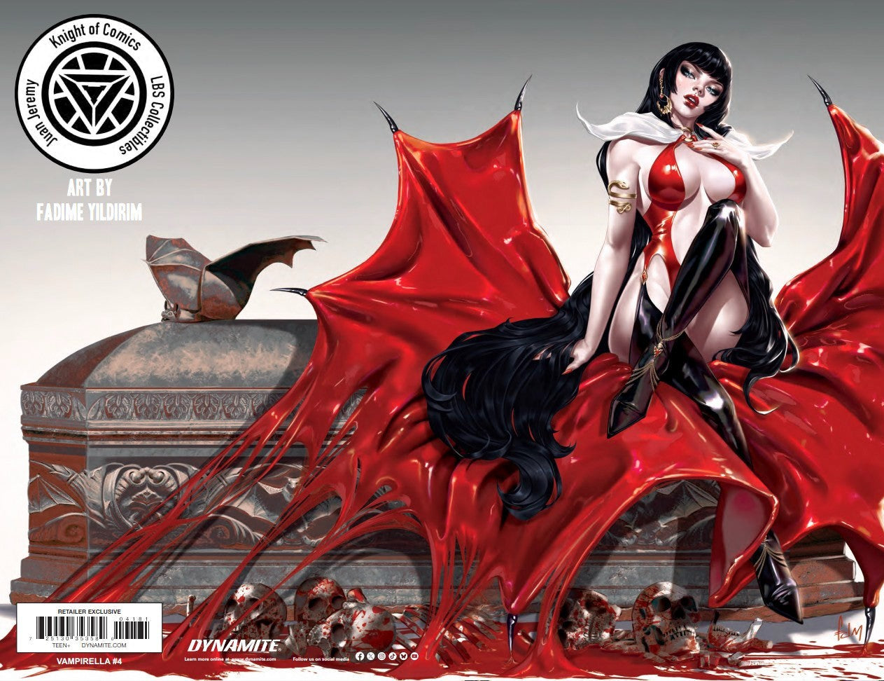 VAMPIRELLA #4 - FADIME YILDIRIM WRAPAROUND COVER A TERRIFICON 2025 EXCLUSIVE