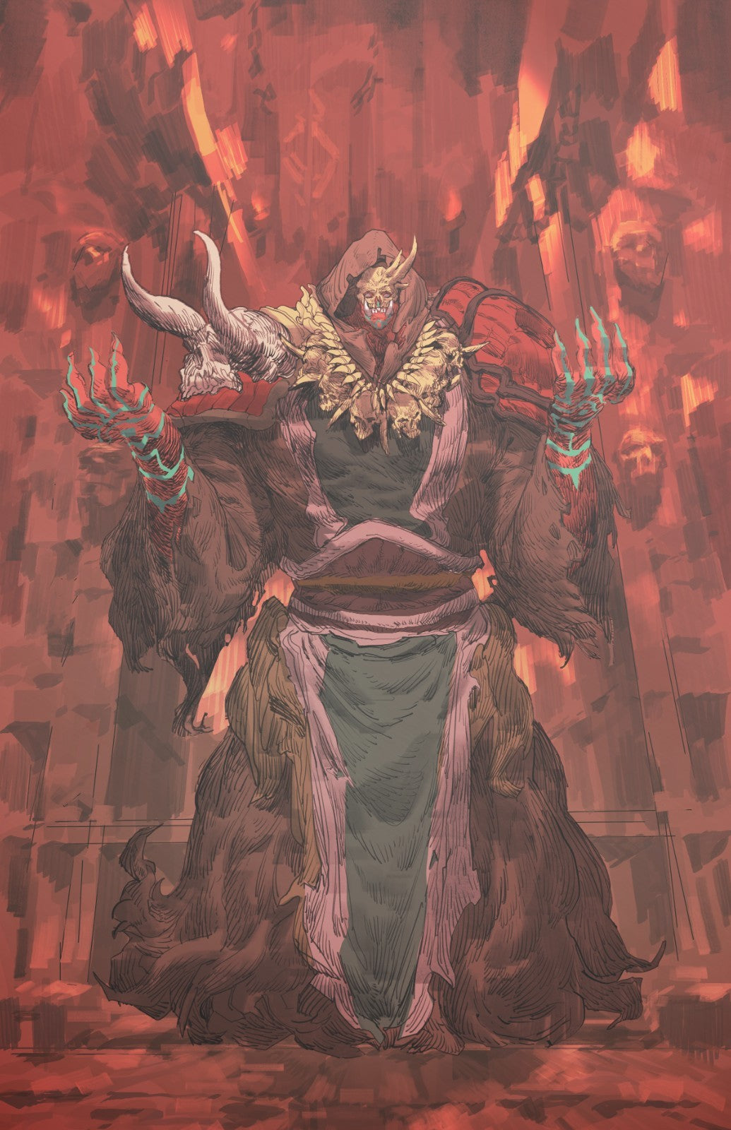 FAME: CHUGONG SOLO LEVELING - DONGHEE KIM TUSK COVER B FOIL NYCC 2025