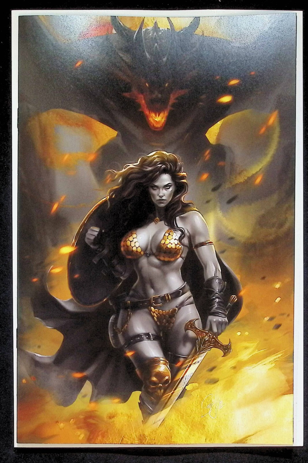 RED SONJA #12 - COVER B SDCC 2024 EXCLUSIVE KATYA SINYUKHINA +COA LTD 400 NM+