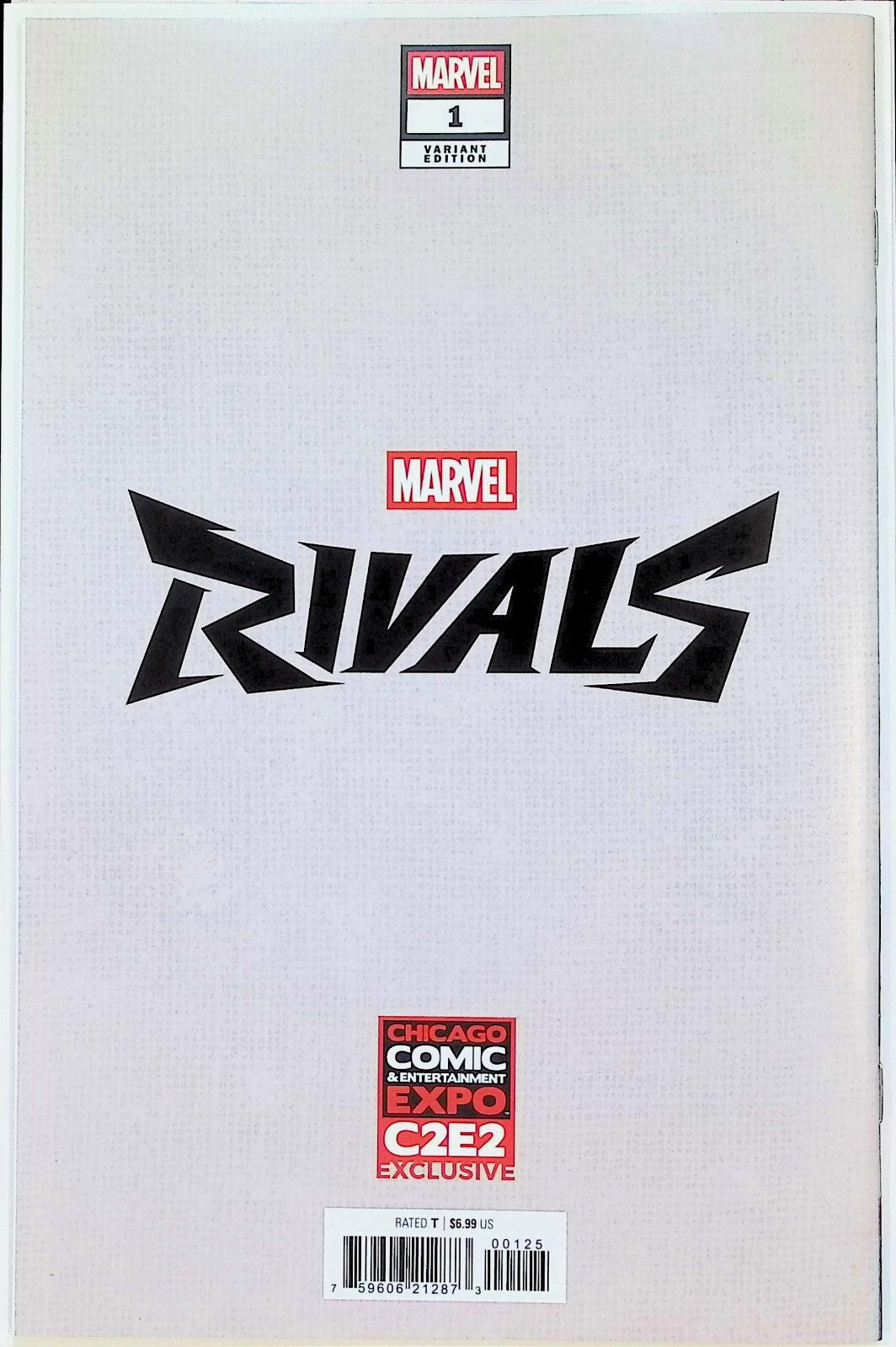 MARVEL RIVALS #1 - RIAN GONZALES VIRGIN VARIANT C2E2 CHICAGO 2025 EXCLUSIVE NM+
