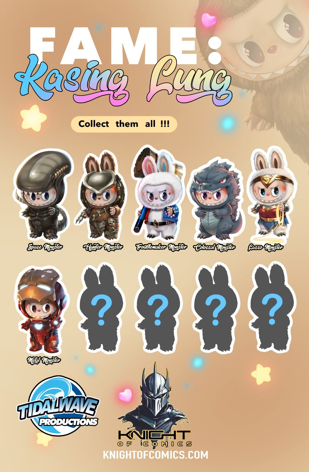 FAME: KASING LUNG CREATOR OF THE LABUBU - KATYA SINYUKHINA LASSO MONSTER