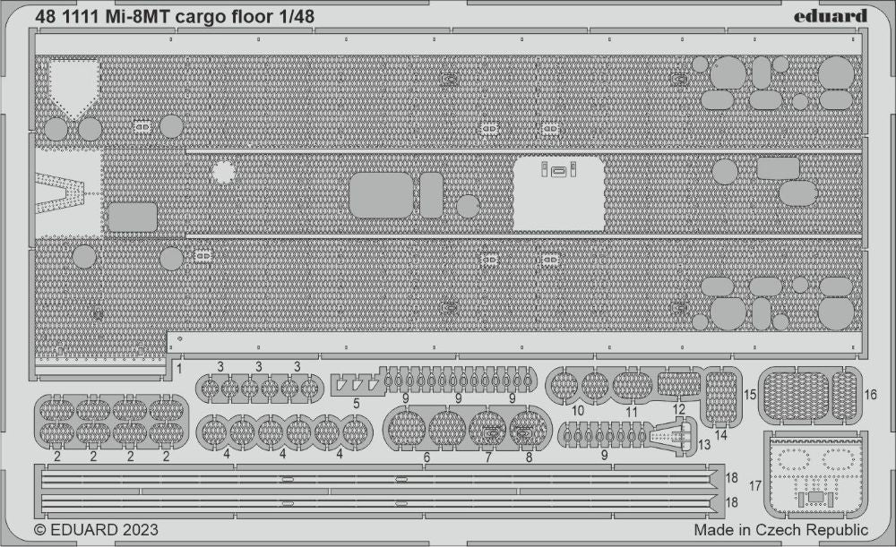 Eduard 481111 1/48 Aircraft- Mi8MT Cargo Floor for TSM