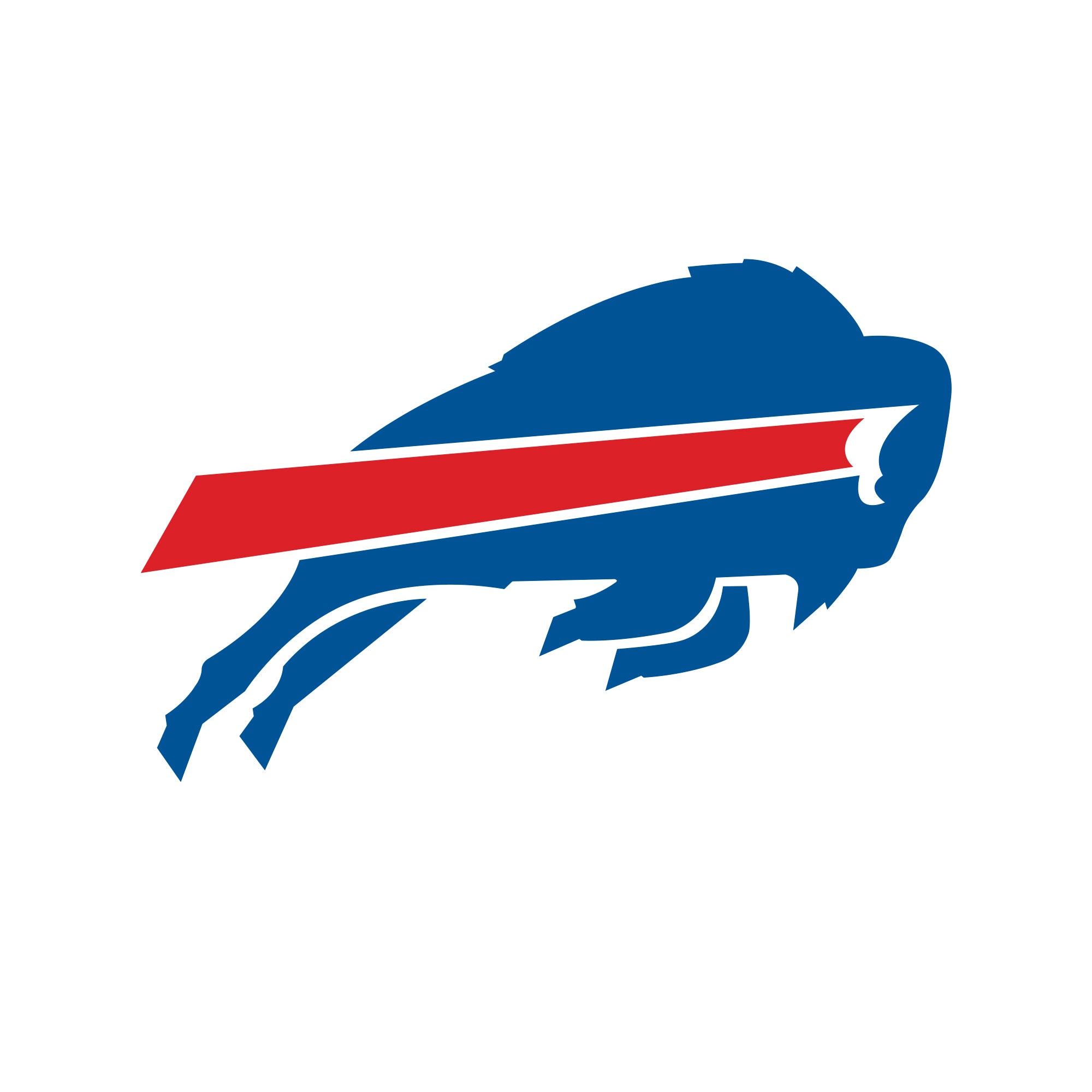 Buffalo Bills - 5 Logo Minis (Mixed Sizes) - Official NFL - Reusable Vinyl Decals