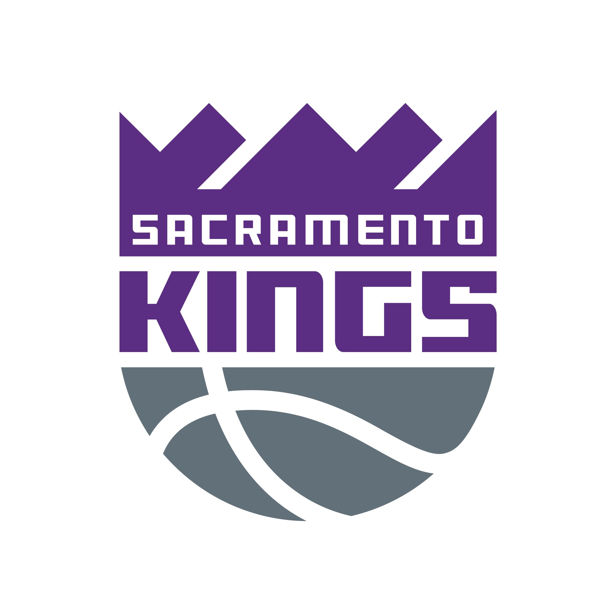 Sacramento Kings - 5 Logo Minis (Mixed Sizes) - Official NBA - Reusable Vinyl Decals