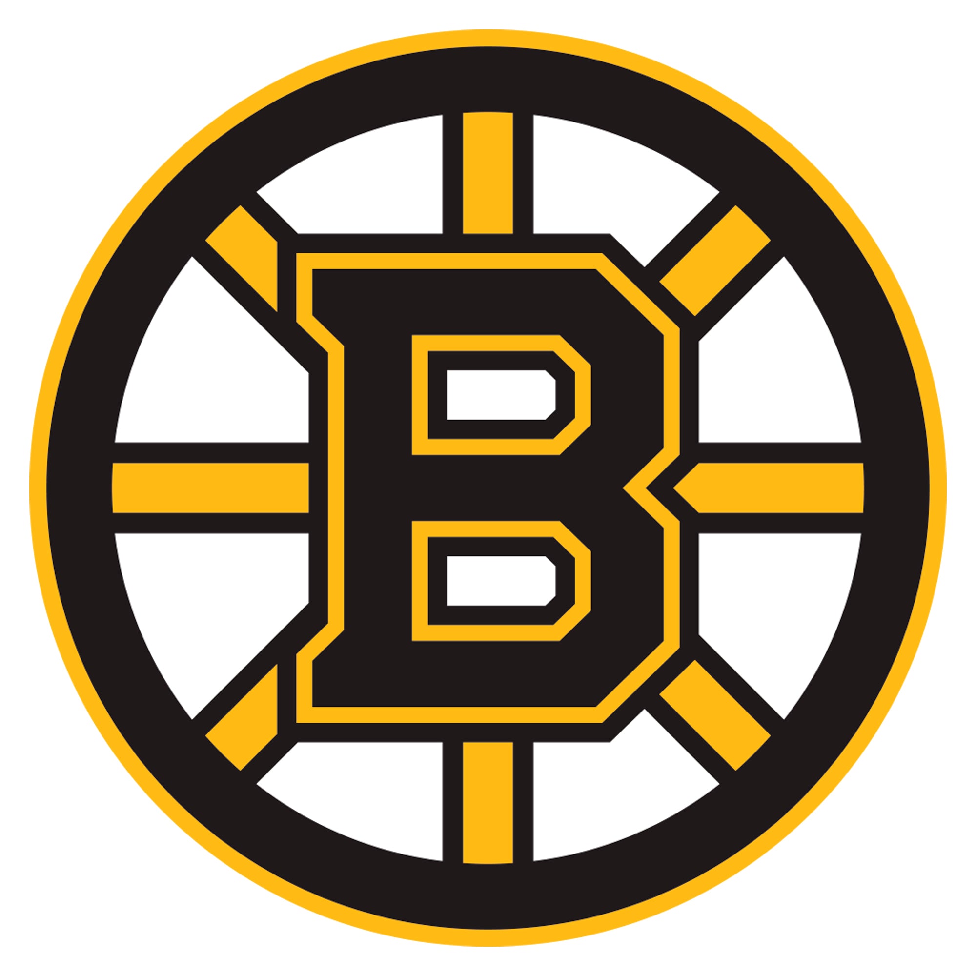 Boston Bruins - 5 Logo Minis (Mixed Sizes) - Official NHL - Reusable Vinyl Decals #1