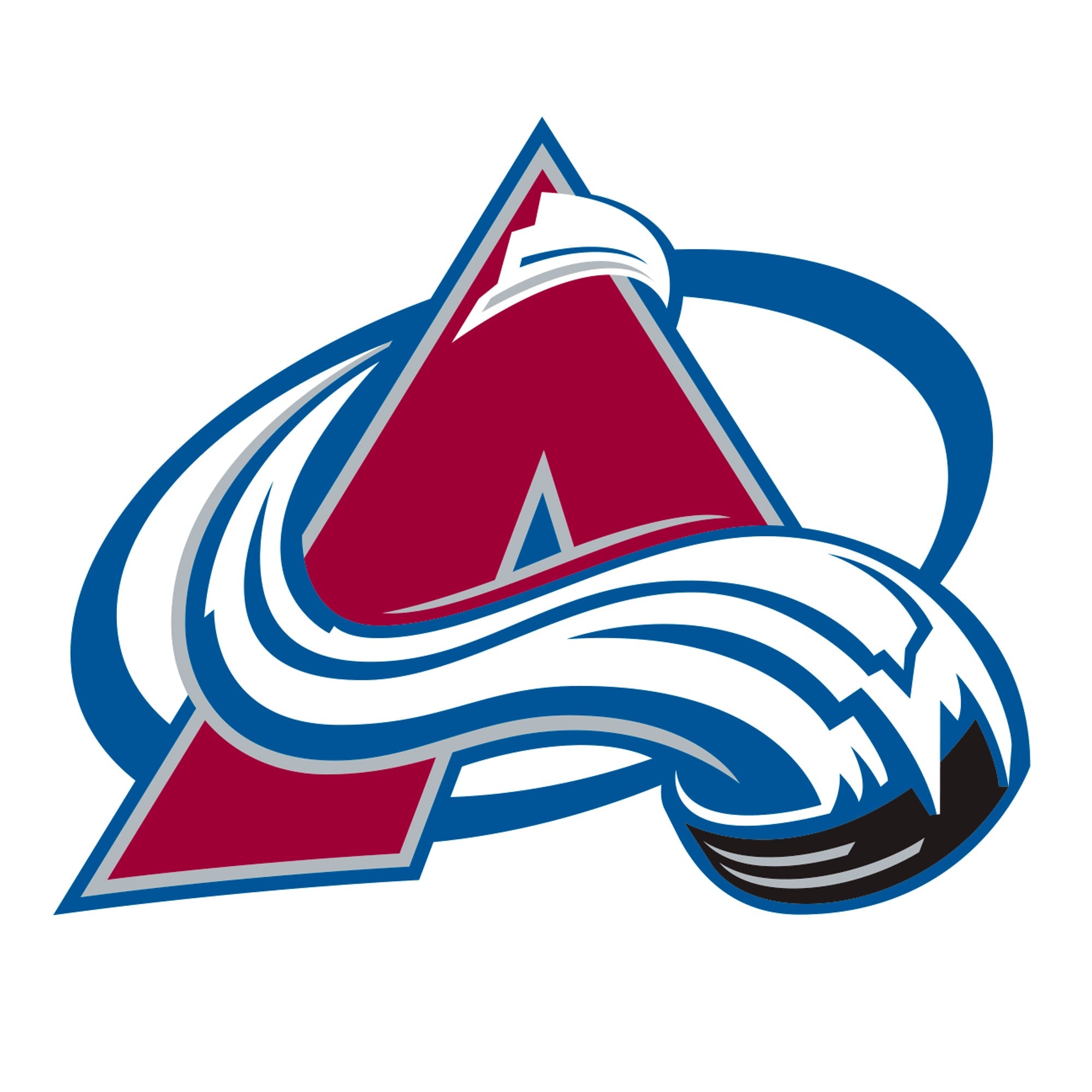 Colorado Avalanche - 5 Logo Minis (Mixed Sizes) - Official NHL - Reusable Vinyl Decals