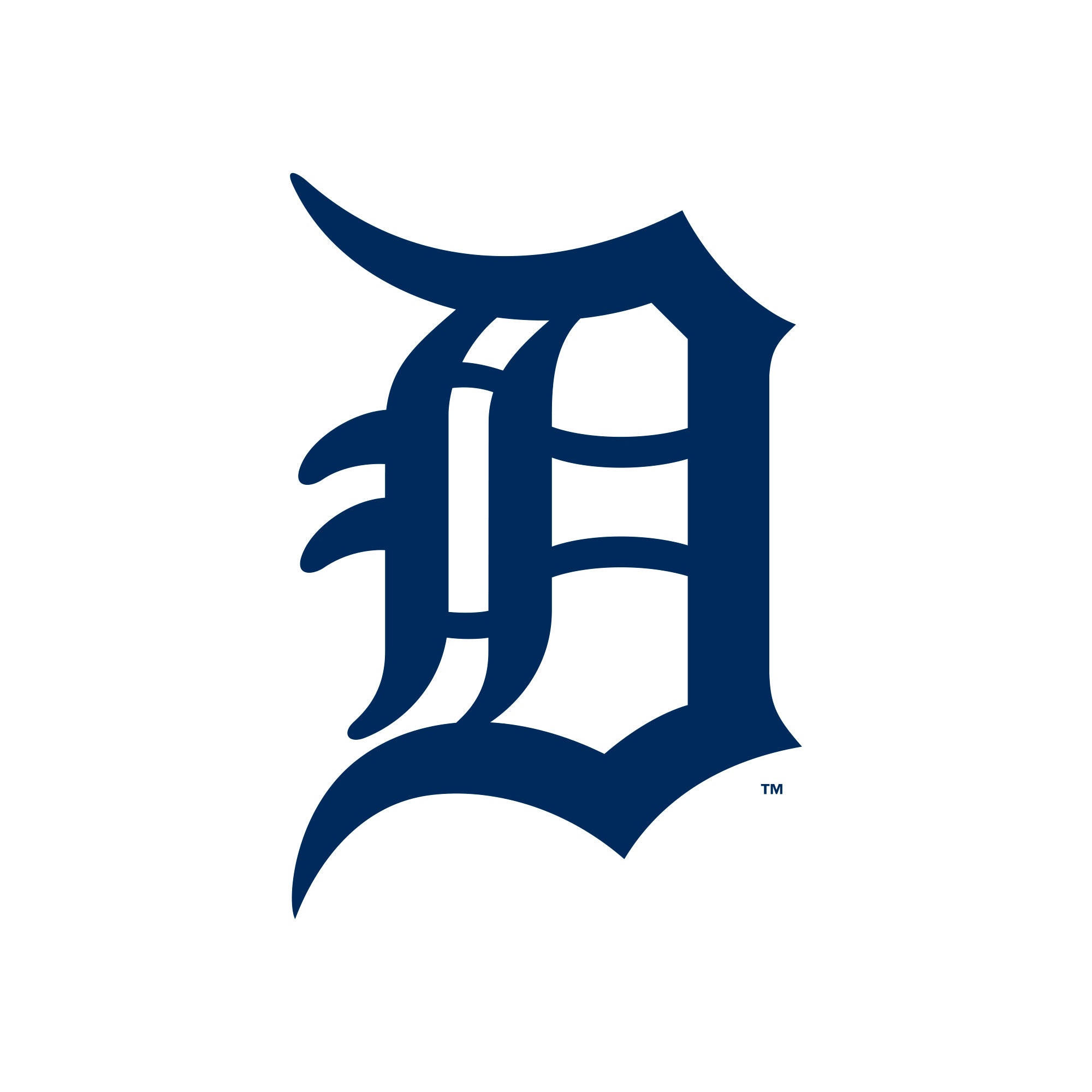 Detroit Tigers - 5 Logo Minis (Mixed Sizes) - Official MLB - Reusable Vinyl Decals
