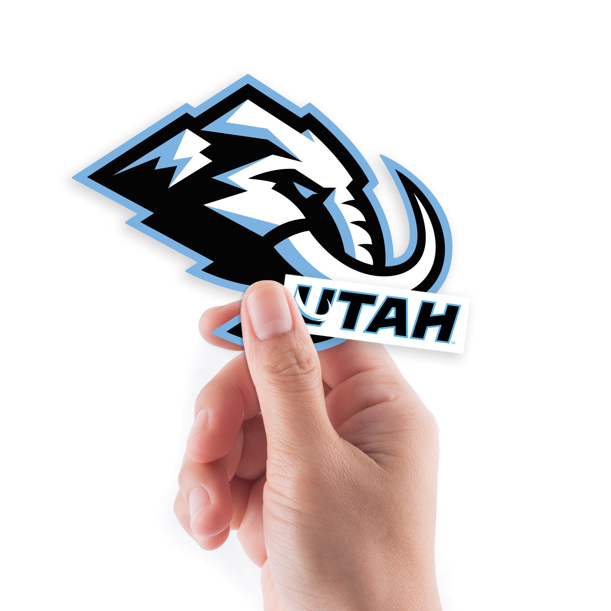Utah Mammoth - 5 Minis (Mixed Sizes) - Official NHL - Reusable Vinyl Decals