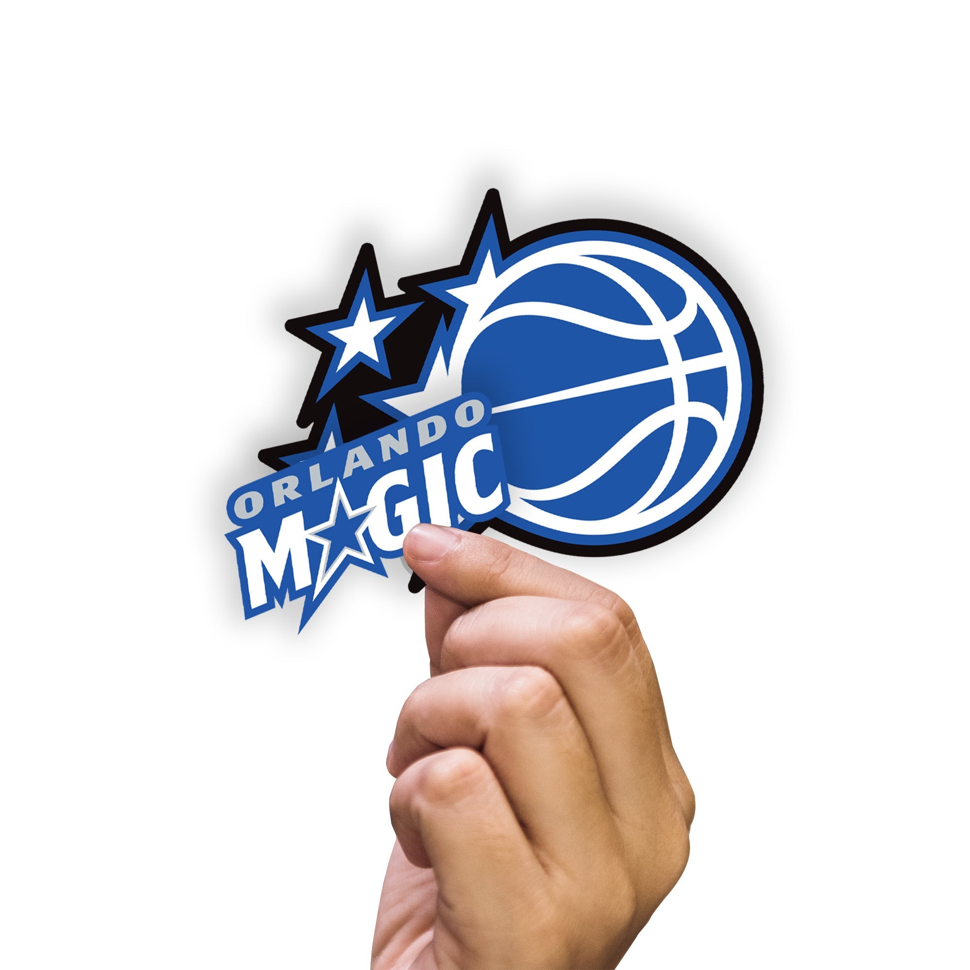 Orlando Magic - 5 Logo Minis (Mixed Sizes) - Official NBA - Reusable Vinyl Decals
