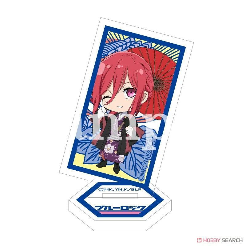 Blue Lock Trading Acrylic Card Stand Taisho Roman Deformed (1 Blind Box)