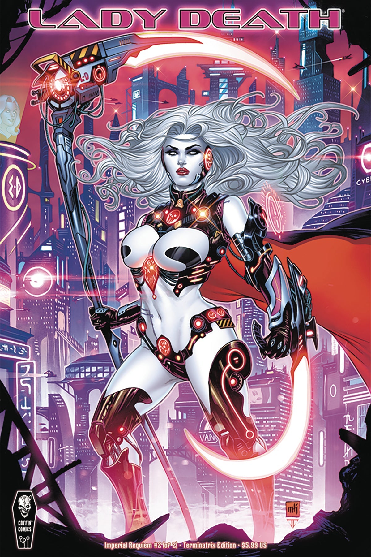 Lady Death Imperial Requiem #2 (Of 2) B Terminatrix Variant (05/29/2024) Coffin