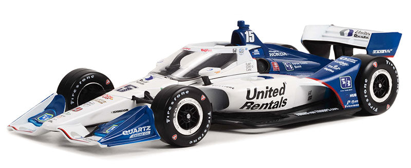 Greenlight 11154 1/18 Scale #15 Graham Rahal - 2022 NTT IndyCar Series
