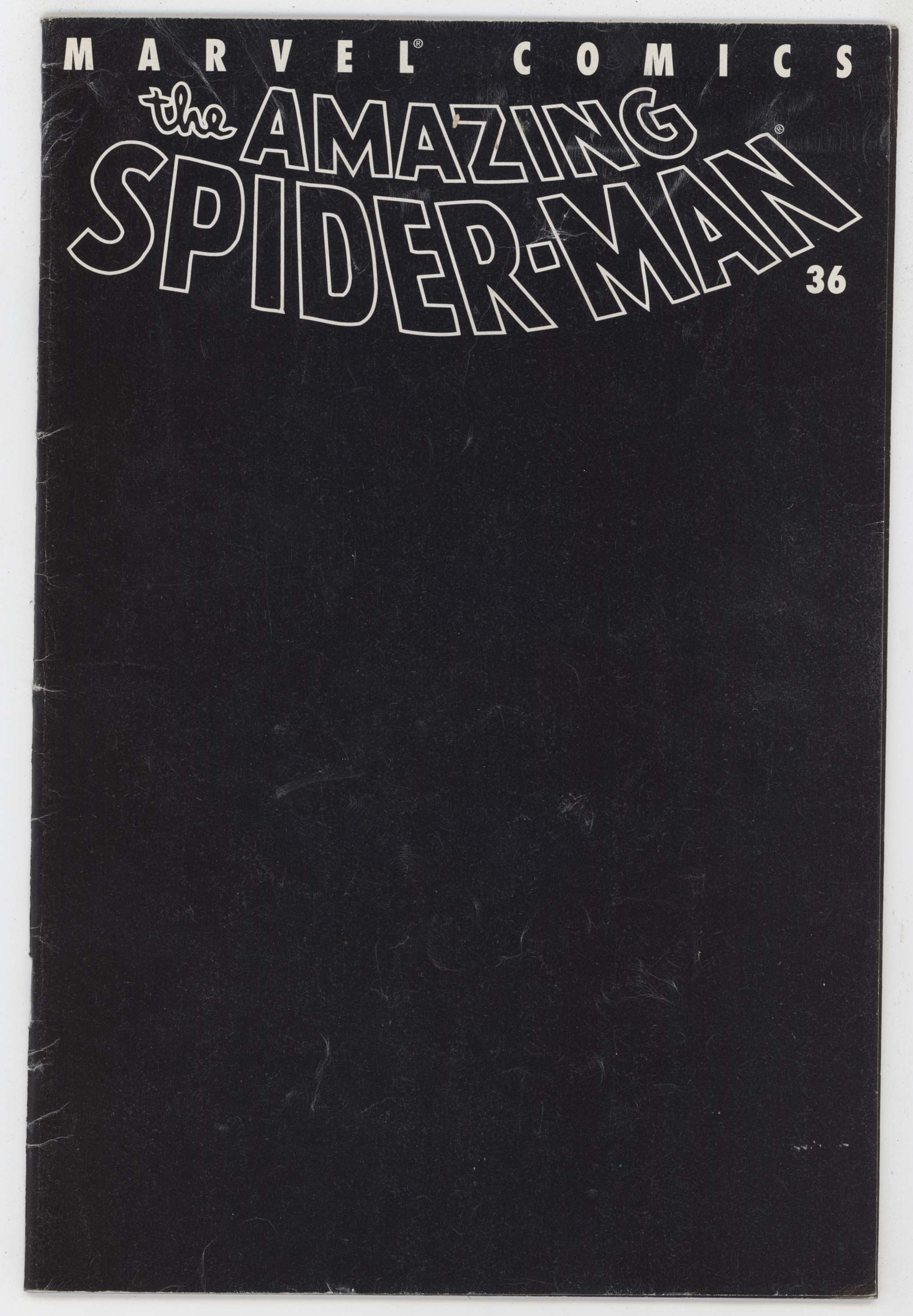 Amazing Spider-Man 36 477 Marvel 2001 VG Black 9/11 Sept 11th WTC