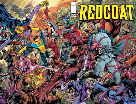 Redcoat #17 D Bryan Hitch Invincible Team-Up Wraparound (03/25/2026) Image