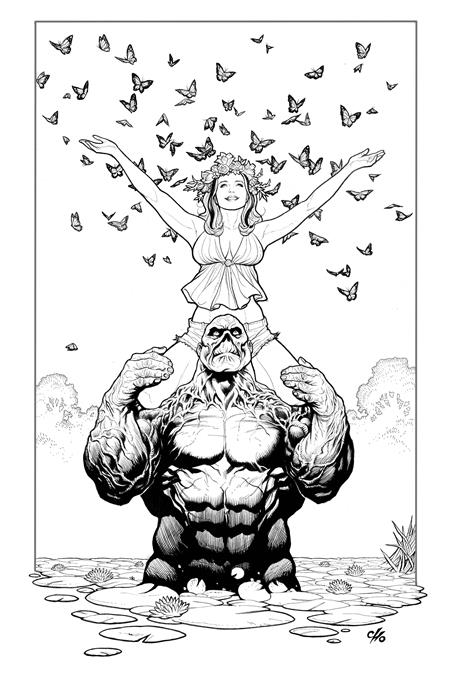 DCS CRAZY LITTLE SWAMP THING CALLED LOVE #1 (ONE SHOT) CVR B FRANK CHO CARD STOCK VAR CB (02/03/2027)