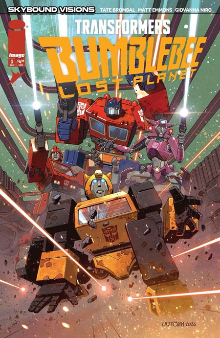 TRANSFORMERS BUMBLEBEE LOST PLANET #1 (OF 6) CVR B LADRONN VAR CB (01/27/2027)