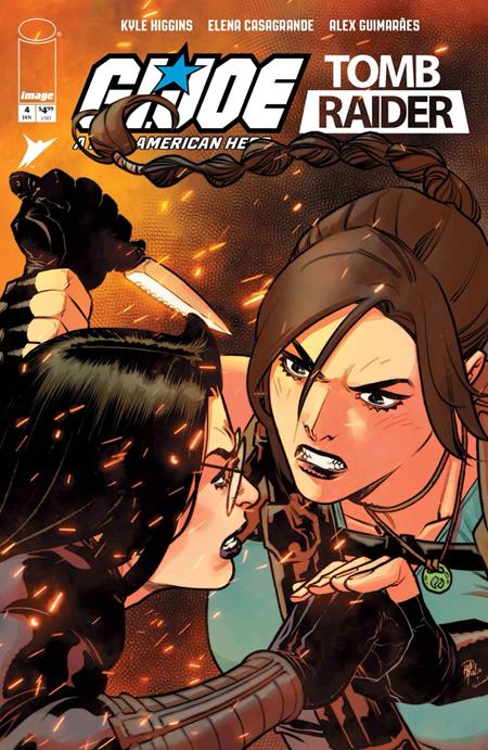 GI JOE A REAL AMERICAN HERO TOMB RAIDER #4 (OF 5) CVR A ELENA CASAGRANDE & ALEX GUIMARAES CB (01/06/2027)