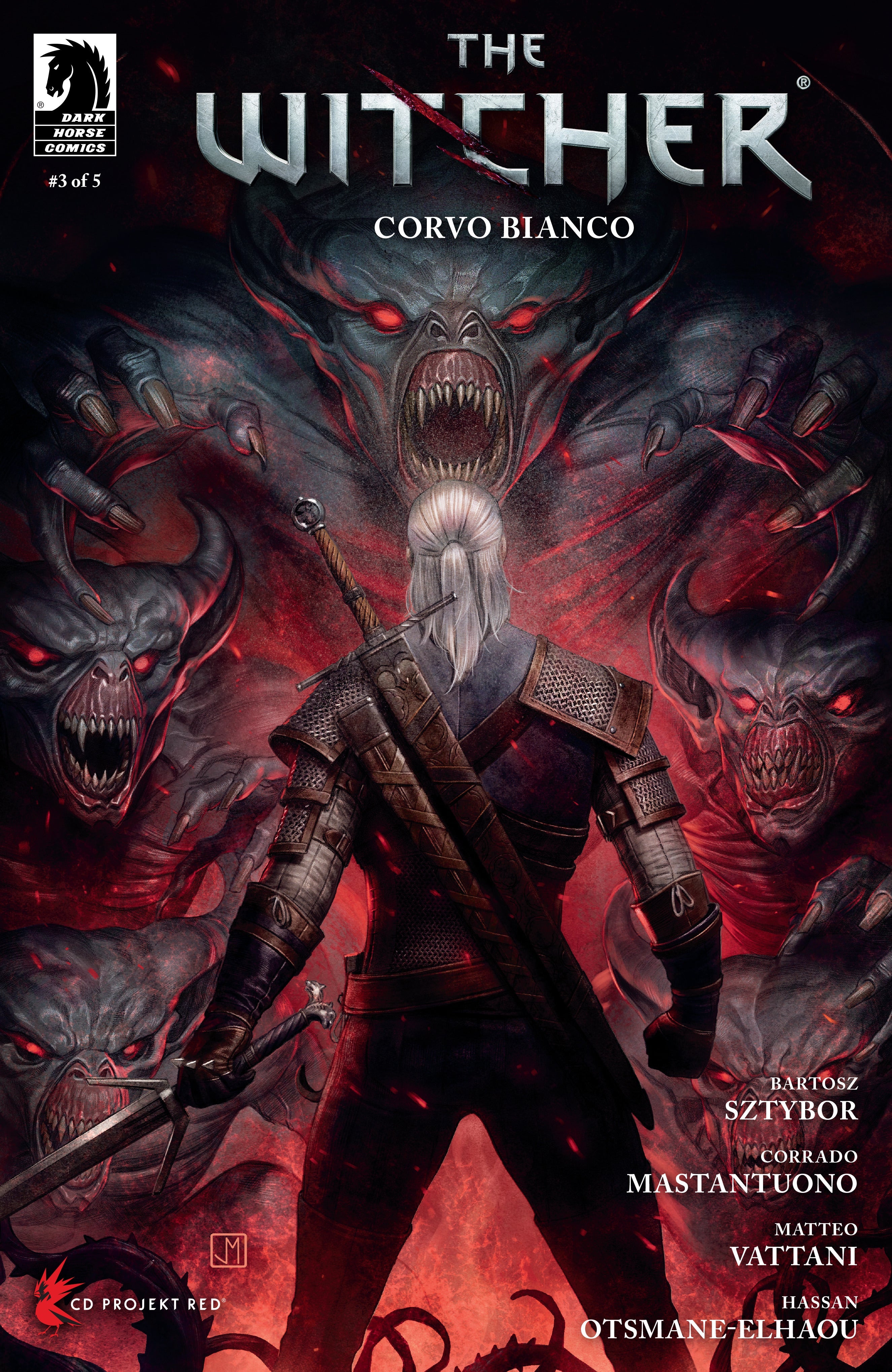 The Witcher Corvo Bianco #3 D Jorge Molina Variant (07/17/2024) Dark Horse
