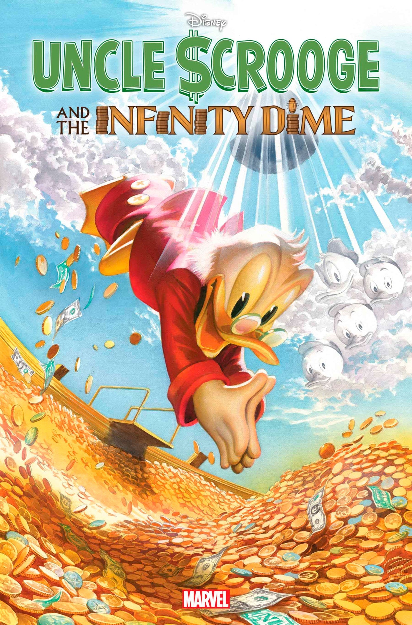 Uncle Scrooge Infinity Dime #1 A Alex Ross Jason Aaron (06/19/2024) Marvel