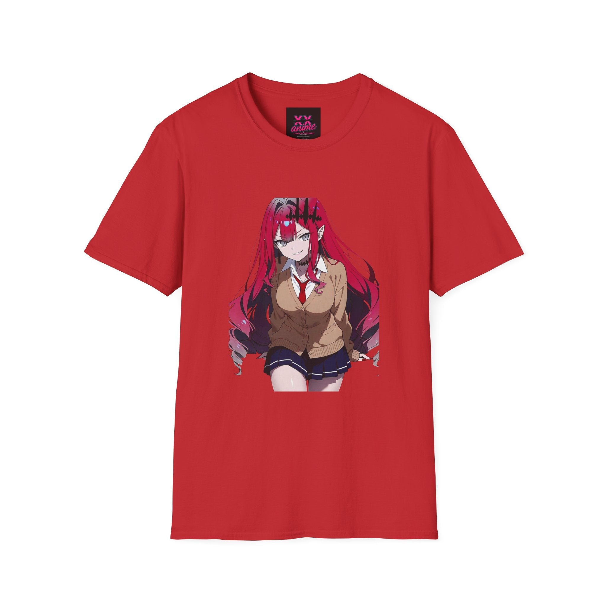 Anime-Inspired lewd 3 Unisex T-Shirt, Cute Graphic Tee, Casual Wear, Street Style, Gift for Anime Lovers