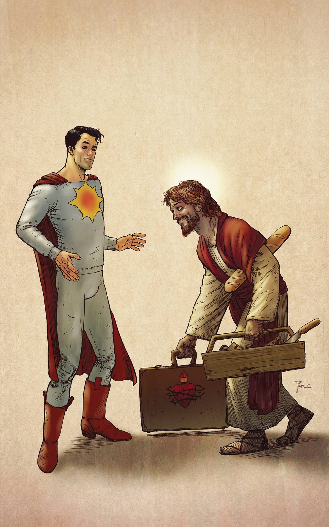SECOND COMING #1 B Richard PACE Variant Mark Russell (MR) (07/10/2019) AHOY
