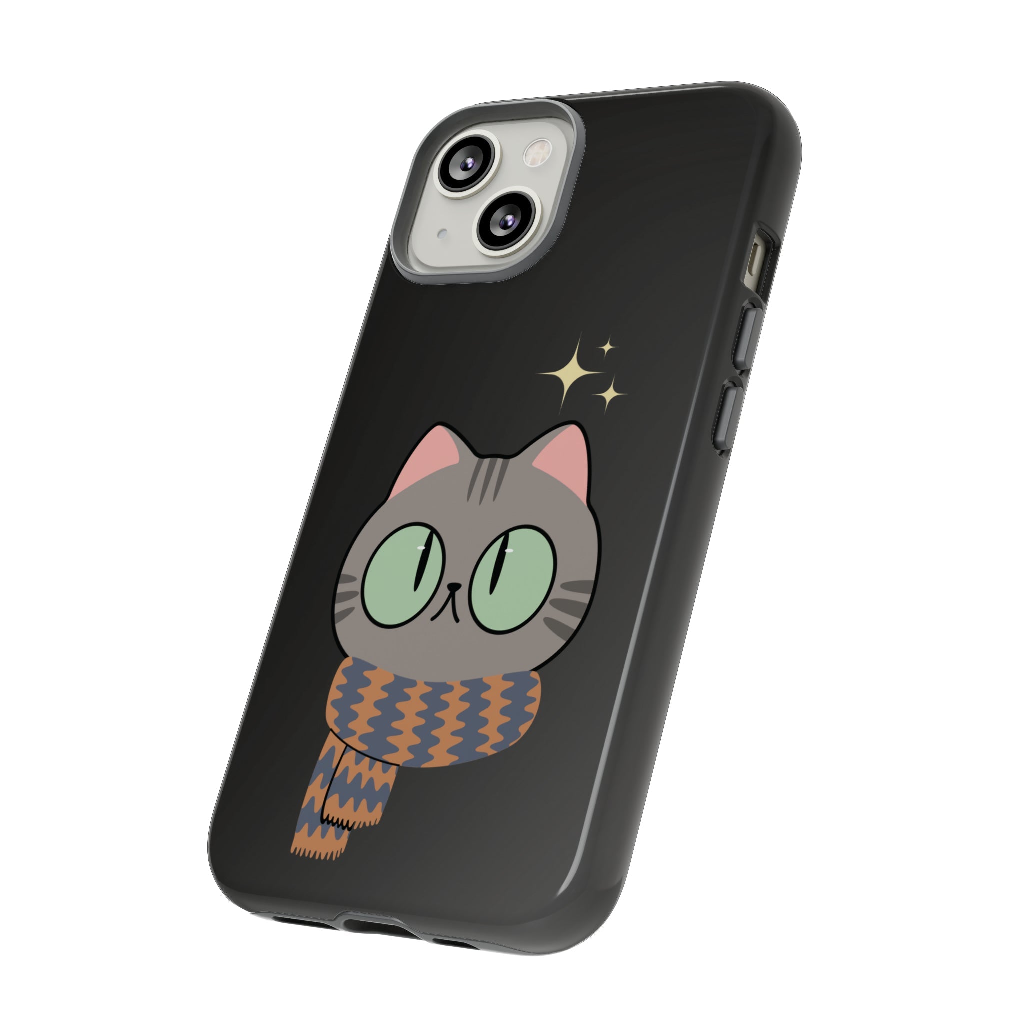 Feline Cozy Cat Tough iPhone Case