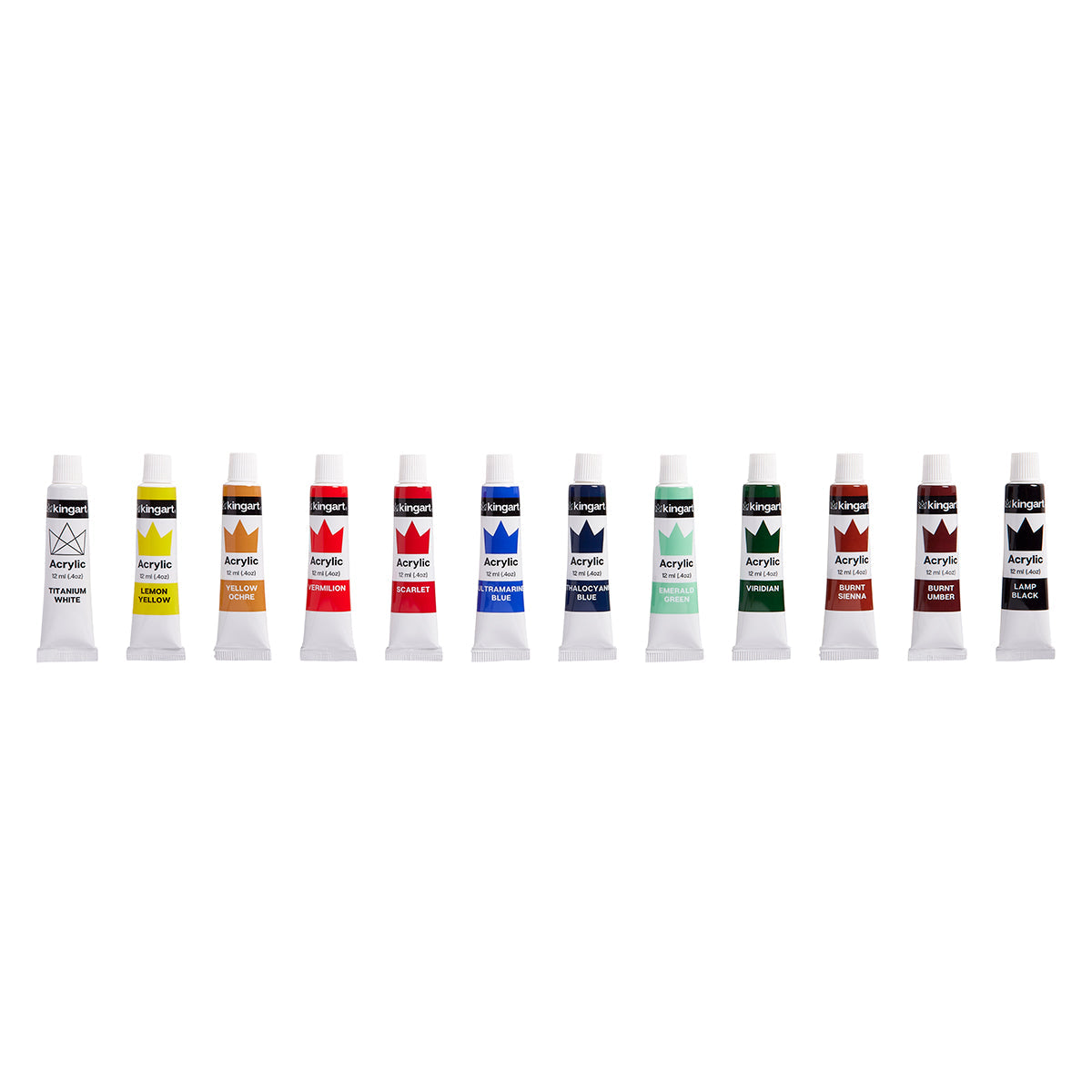 Acrylic Painting Set with Table Easel, 24 pc