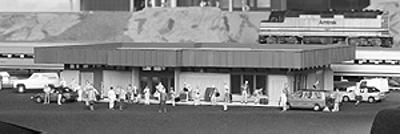Walthers Cornerstone 933-3038 HO Scale Amtrak(R) Station -- Kit