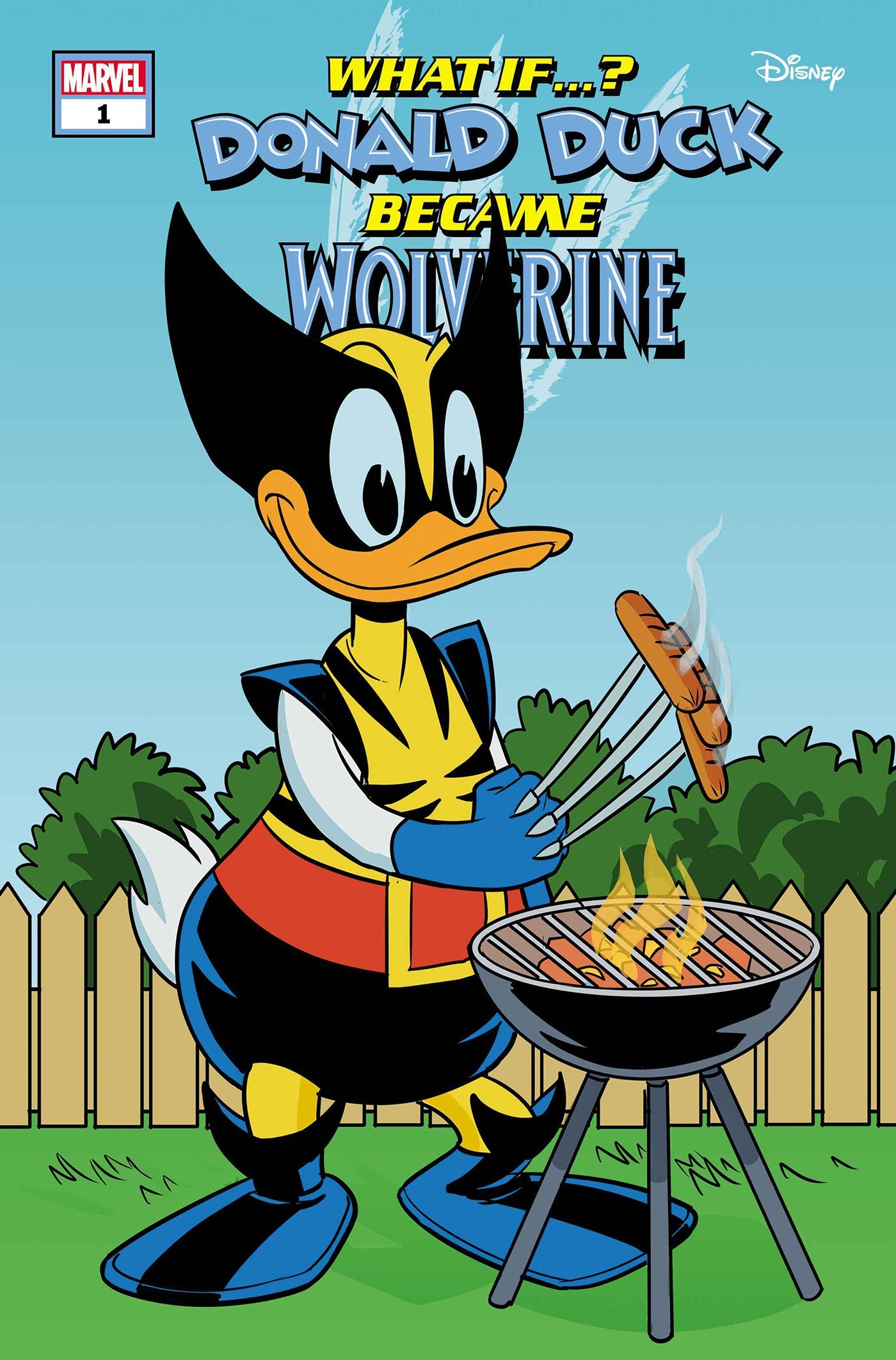 Marvel & Disney What If...? Donald Duck Became Wolverine #1 C Phil Noto Donald Duck Wolverine Varian (07/31/2024) Marvel