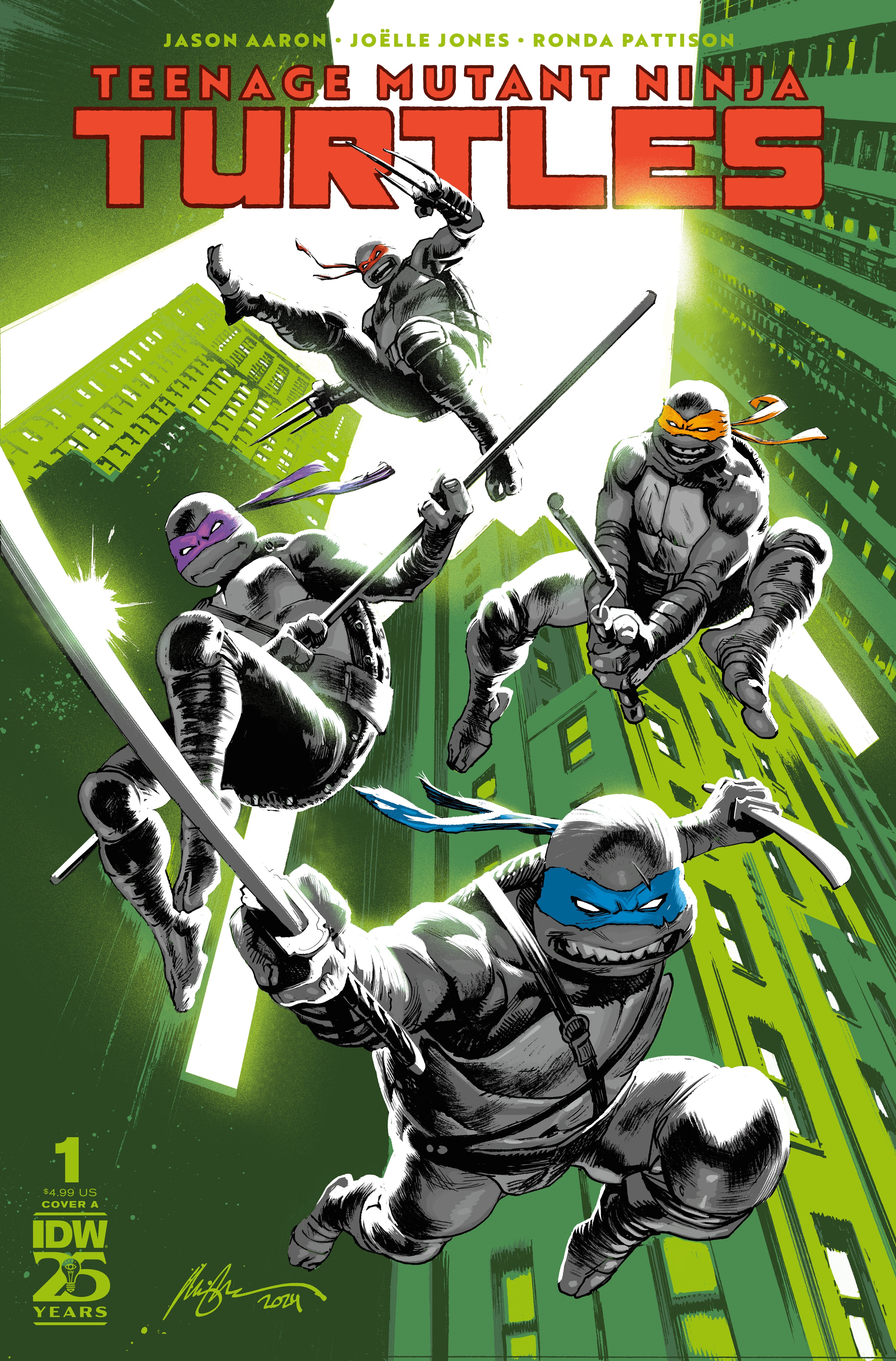 Teenage Mutant Ninja Turtles 2024 #1 A Rafael Albuquerque (07/24/2024) Idw
