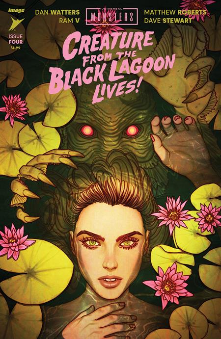 Universal Monsters Creature From The Black Lagoon Lives! #4 (Of 4) B Jenny Frison Variant (07/24/2024) Image