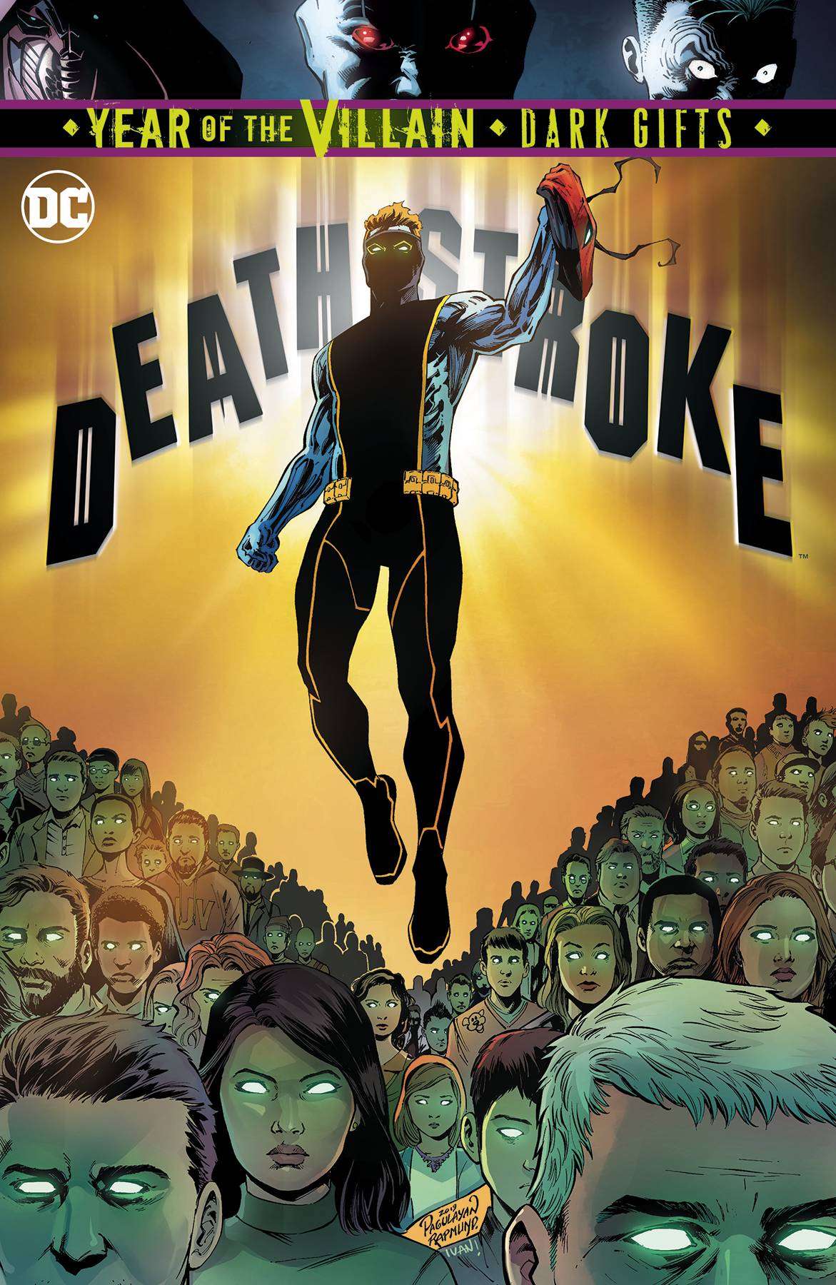 DEATHSTROKE #46 Norm Rapmund Year Of The Villain DARK GIFTS (08/07/2019) DC