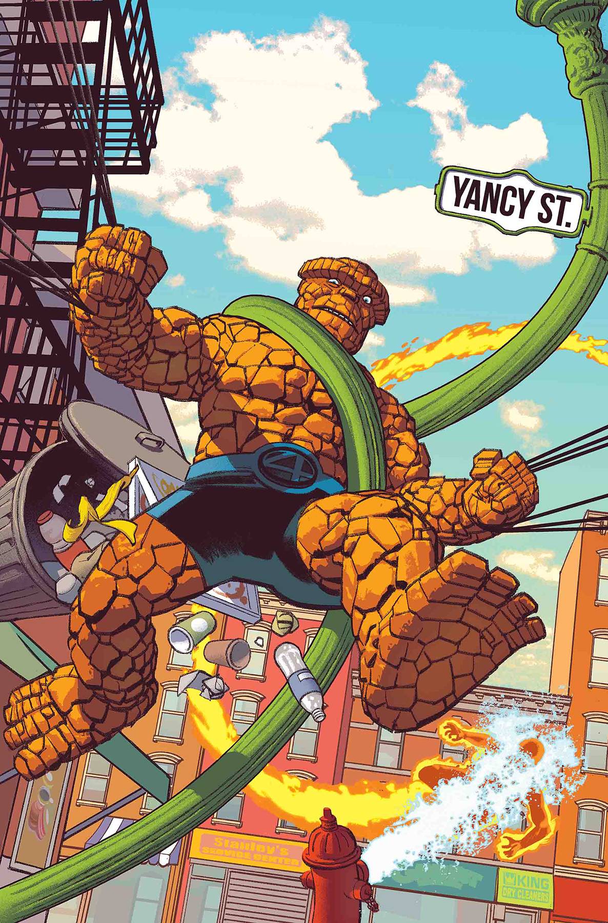 FANTASTIC FOUR 4 YANCY STREET #1 A Greg Smallwood Gerry Duggan (08/28/2019) MARVEL